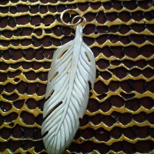 Noonday Collection Horn Leaf Charm